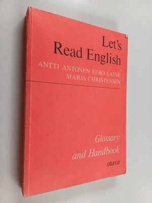 Eero Laine : Let's read English Glossary and handbook