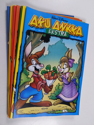 Aku Ankka Ekstra nrot 1,3-5,7,12,15 ja 16/2010