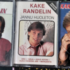 KAKE RANDELIN 4 KPL kasetteja JANNU HUOLETON ym.,Finnlevy - pikkukuva 1