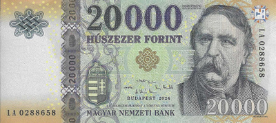 HUNGARY 20000 FORINT 2024. UNC (Uncirculated)