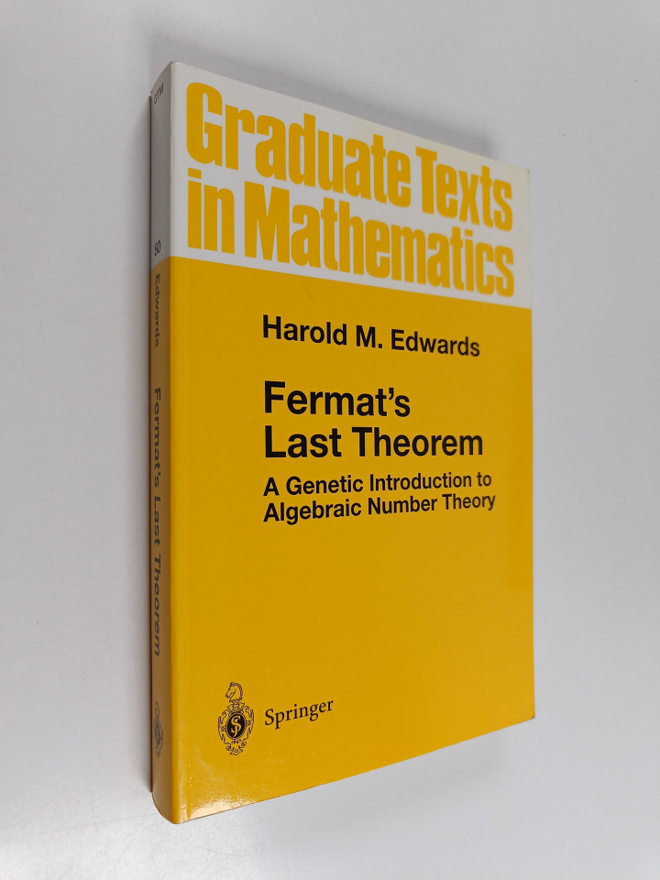 Harold M. Edwards : Fermat's Last Theorem : a genetic int...