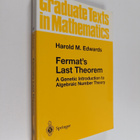 Harold M. Edwards : Fermat's Last Theorem : a genetic int... - pikkukuva 1