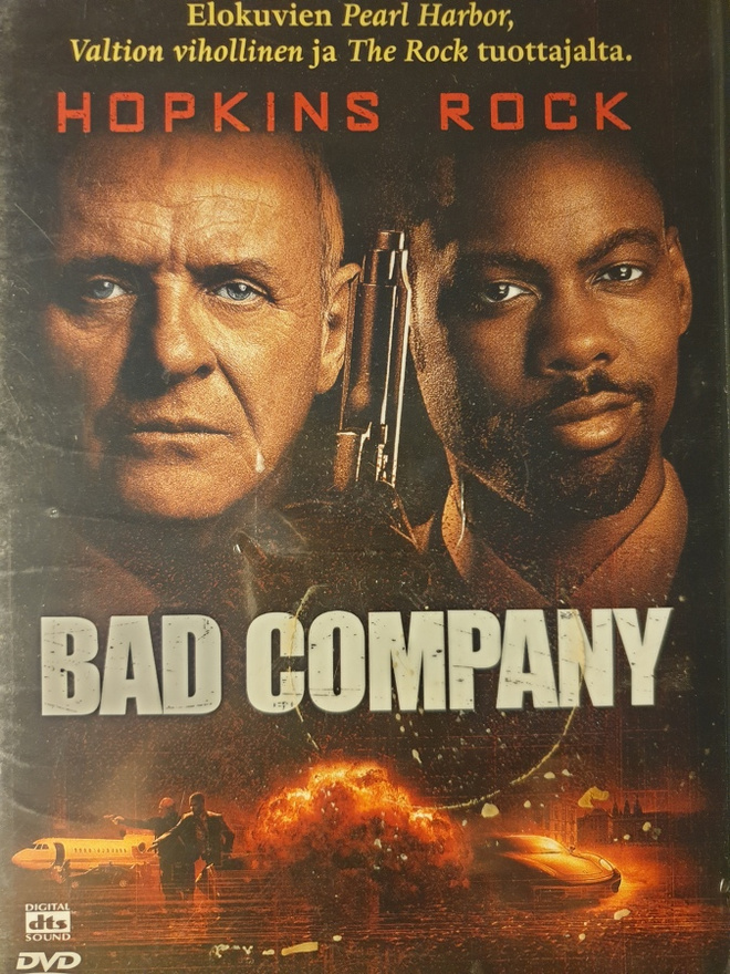Bad company DVD (Anthony Hopkins, Chris Rock)