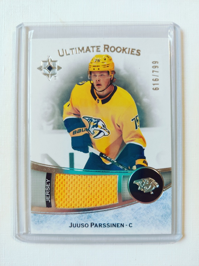 Juuso Pärssinen - 22-23 Ultimate Rookies Jersey /799