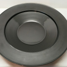 Tapio Wirkkala Rosenthal musta lautanen 31 cm - pikkukuva 2