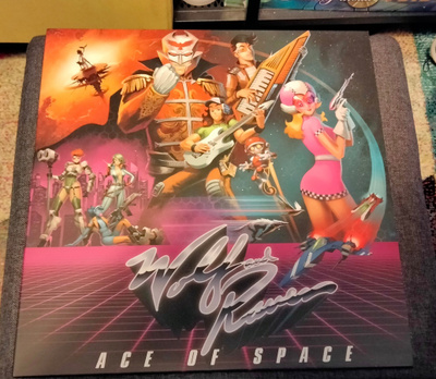 Wolf And Raven - Ace Of Space 2LP Synthwave