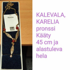 KALEVALA KARELIA -kaulakoru, pronssi  - pikkukuva 1
