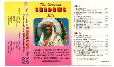 Shadows The greatest hits c-kasetti
