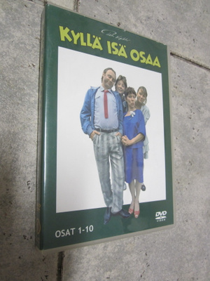 2 x DVD Kyllä isä osaa - osat 1-10 ( YLE 1992-1993 UUDENVERO