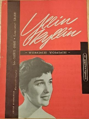 Laila Kinnunen Yllin kyllin Nuottivihko 4 sivua 1957