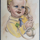 Uudenvuodenkortti kenttäpostina kotirintam. 1943, Vainikkala - pikkukuva 2