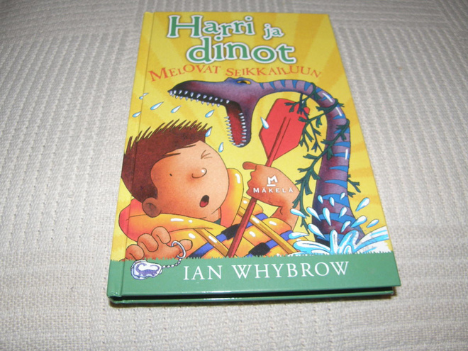Ian Whybrow Harri ja dinot melovat seikkailuun