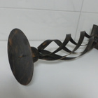 Iso, korkea 45cm , metallinen kynttilänjalka - pikkukuva 3