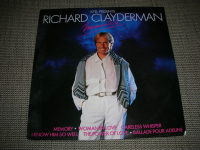 LP vinyyli richard Clayderman: Memories
