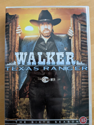Walker Texas Ranger - kausi 6 Nordic DVD