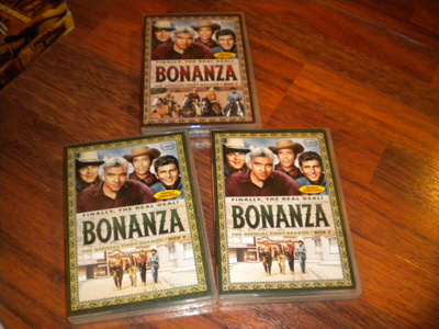 2x DVD - BONANZA KAUSI 1 JA 2 suomipainos