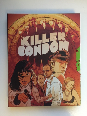 Killer Condom (4K Ultra HD) Slipcase + Slipcover (1996) UUSI