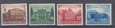 Saksa 1941 LaPe 757- 760 postituoreena.,