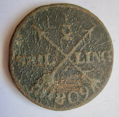 Ruotsi 1/2 skilling 1809