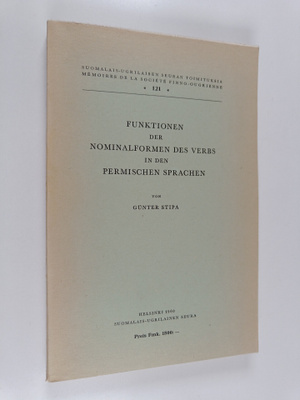 Gunter Stipa : Funktionen der Nominalformen des Verbs in ...