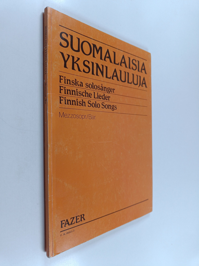 Suomalaisia yksinlauluja = Finska solosånger = Finnische ...
