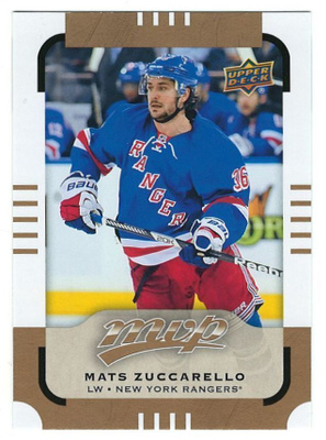 15-16 Upper Deck MVP #60 Mats Zuccarello