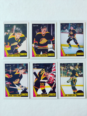 87-88 Opc - Vancouver Canucks 12kpl