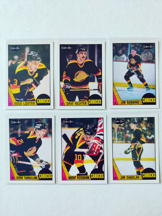 87-88 Opc - Vancouver Canucks 12kpl