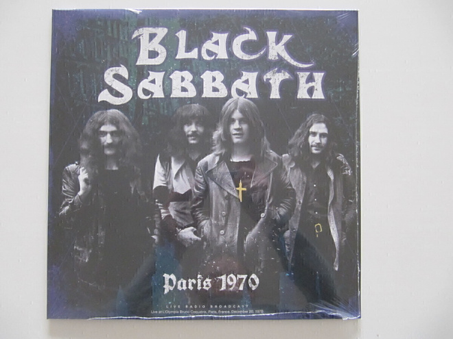 Black Sabbath Paris 1970 LP UUSI