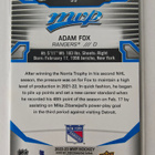 Adam Fox 2022-23 MVP Blue Script - pikkukuva 2