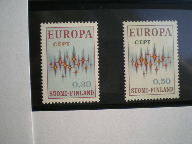 Postituore sarja EUROOPPA 1972 - LaPe 700-701 **