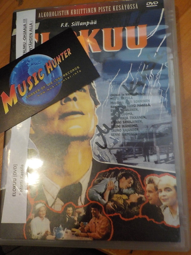 ELOKUU ELOKUVA DVD MATTI KASSILAN NIMMARILLA