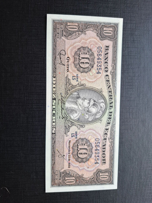 Equador 10 Sucres 1988