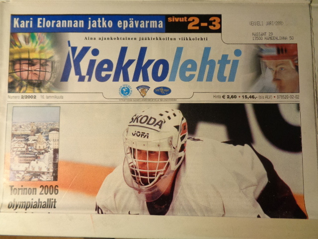 Kiekkolehti Nro 2/2002 (15.12)