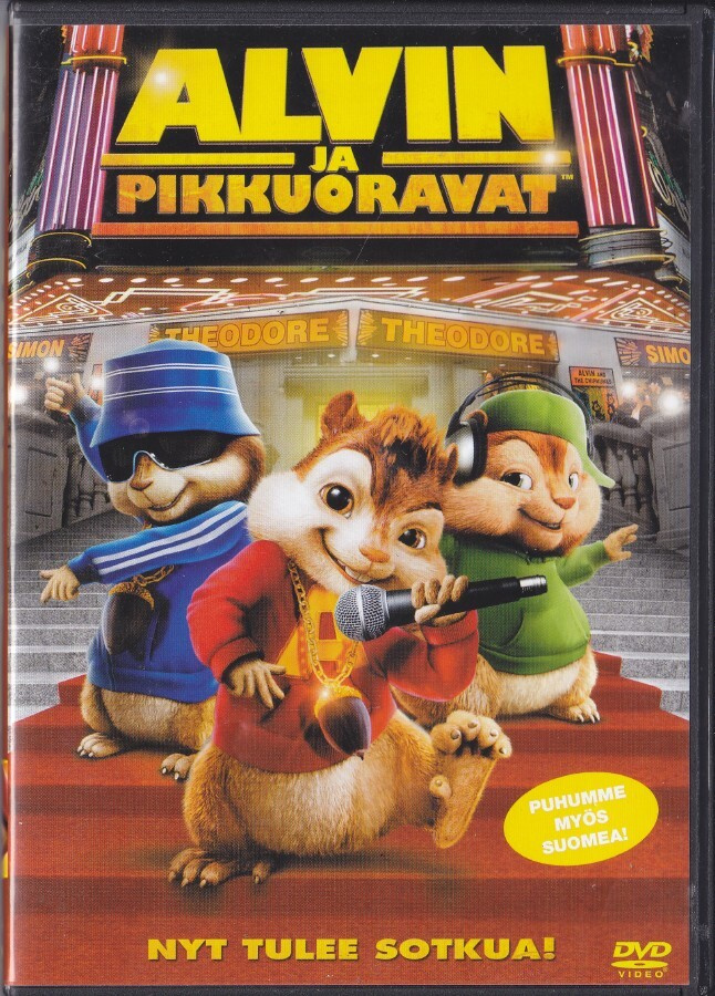 Alvin ja pikkuoravat (DVD K3)
