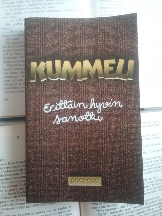 Kummeli: erittäin hyvin sanottu (pokkari)