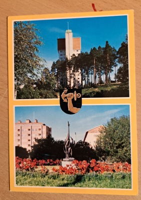 Varkaus, kaksi kaupunkikuvaa, kulkematon