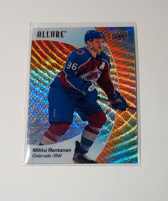 2023-24 Allure Orange Slice #7 Mikko Rantanen