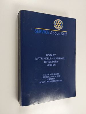 Rotary matrikkeli 2005-2006 : piirit 138, 139, 140, 141, ...