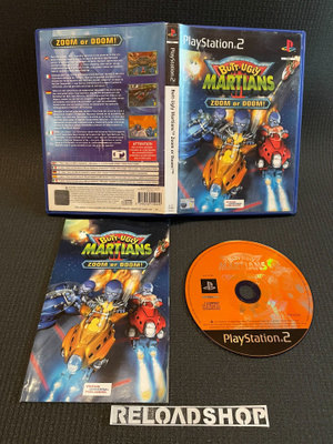 Butt Ugly Martians Zoom or Doom PS2 - CIB