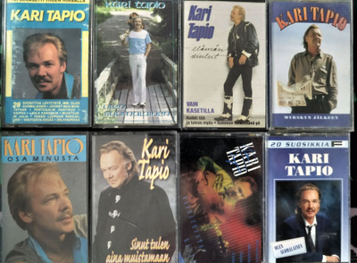 KARI TAPIO- OLEN SUOMALAINEN ym. - 8 Kasettia