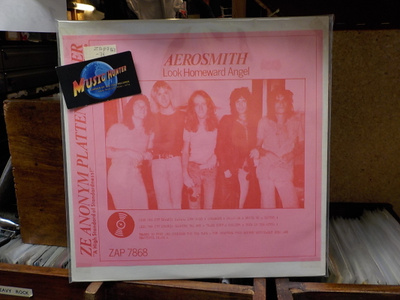 AEROSMITH - LOOK HOMEWARD ANGEL EX+/EX- LP