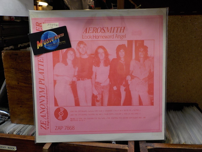 AEROSMITH - LOOK HOMEWARD ANGEL EX+/EX- LP