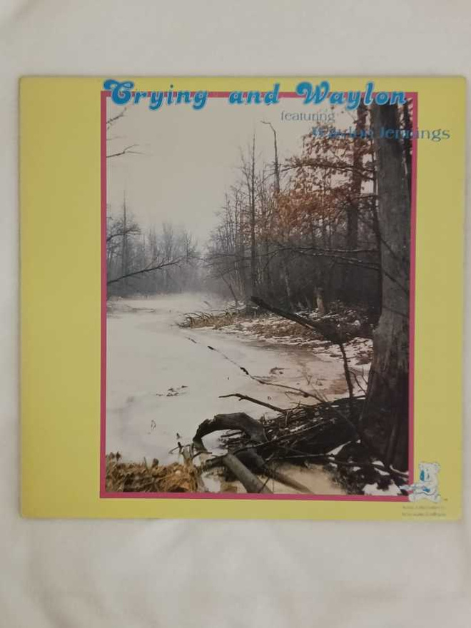 WAYLON JENNINGS - CRYING AND WAYLON LP