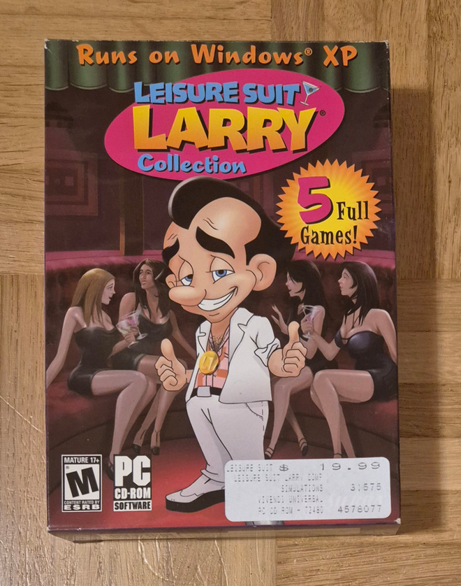 Leisure Suit Larry Collection, US small box