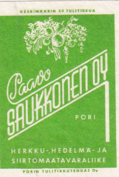 Pori, Paavo Saukkonen Oy   b516