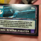 Rebel X-Wing Fighter #169 Topps star wars holo kortti - pikkukuva 2