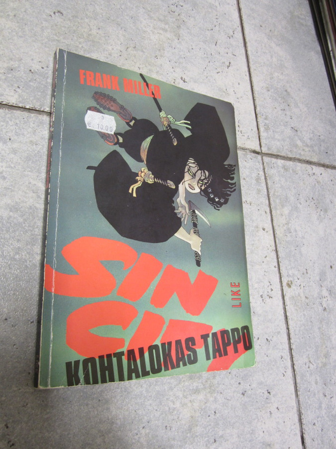 frank miller - sin city kohtalokas tappo ; SARJAKUVA