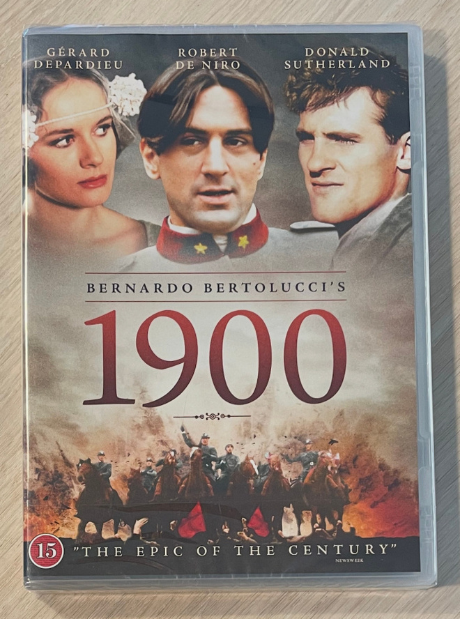 Bernardo Bertoluccin 1900 (1976) Robert De Niro (UUSI)