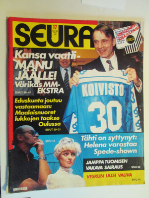 SEURA LEHTI 17 / 1982 SISÄLLYSLUETTELO KUVAT 2 - 3